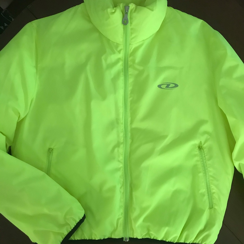 DKNY Neon Yellow Women's Puffer Jacket